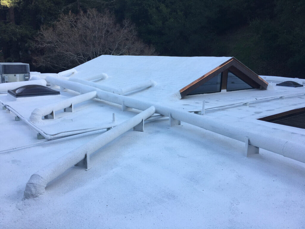 Armstrong Foam Roofing SPF residential foam roof