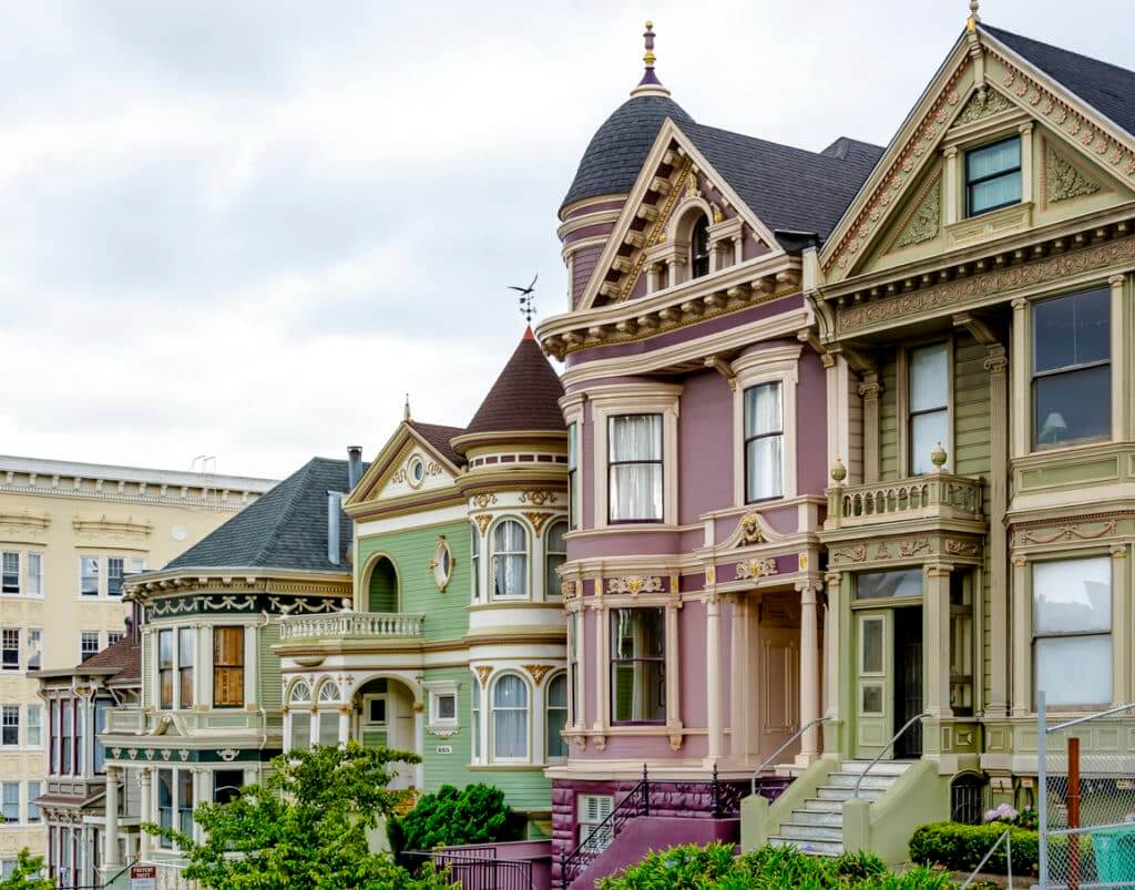 Armstrong Painting - San Fran Homes Victorian homes with Curb Appeal