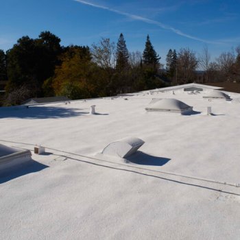 Armstron Roofing - foam roofing for flat roofs in the San Francisco Bay Areas