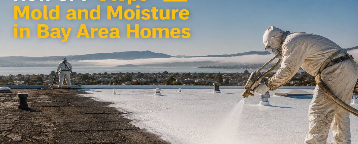 Spray Foam Roof Replacement: How SPF Stops Mold and Moisture in Bay Area Homes